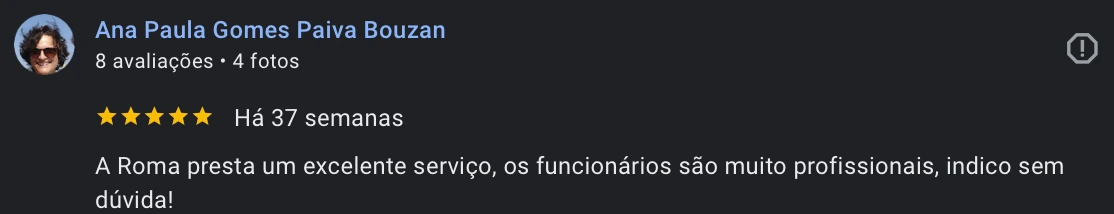 Avaliação Google 4