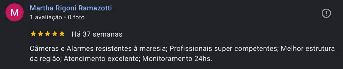 Avaliação Google 10