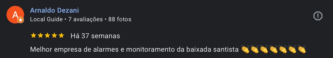 Avaliação Google 13