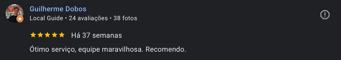 Avaliação Google 17